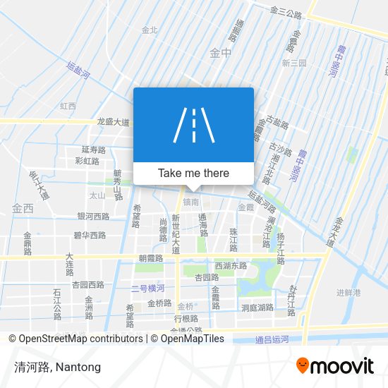 清河路 map