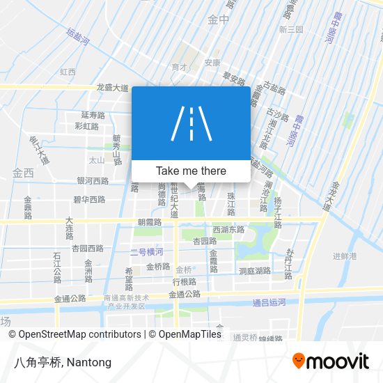 八角亭桥 map