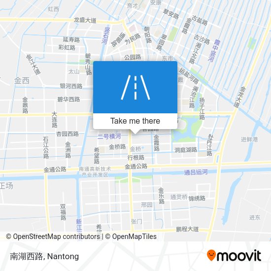 南湖西路 map