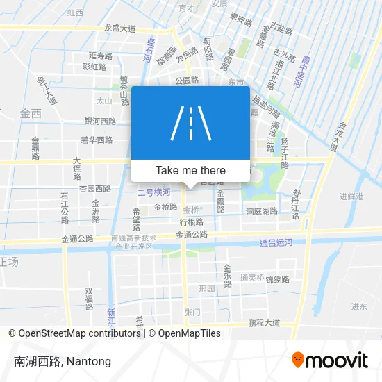 南湖西路 map