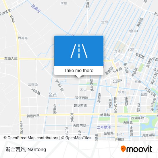 新金西路 map