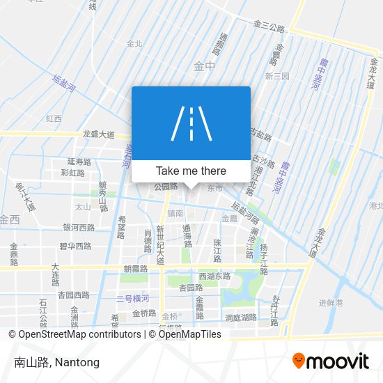 南山路 map