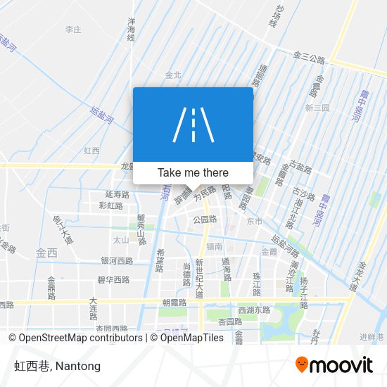 虹西巷 map