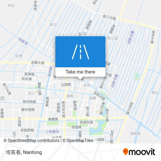 培英巷 map