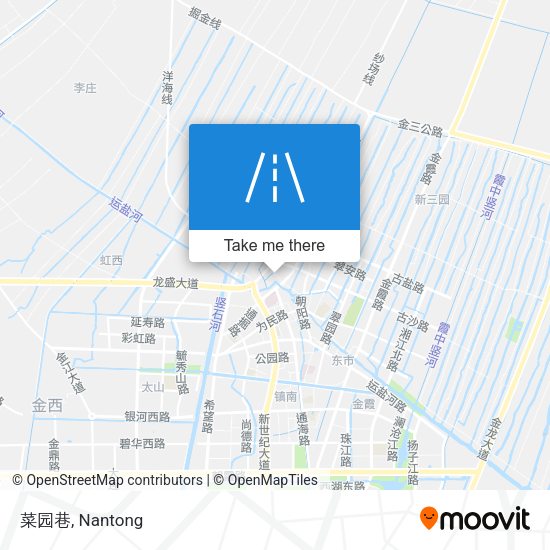 菜园巷 map