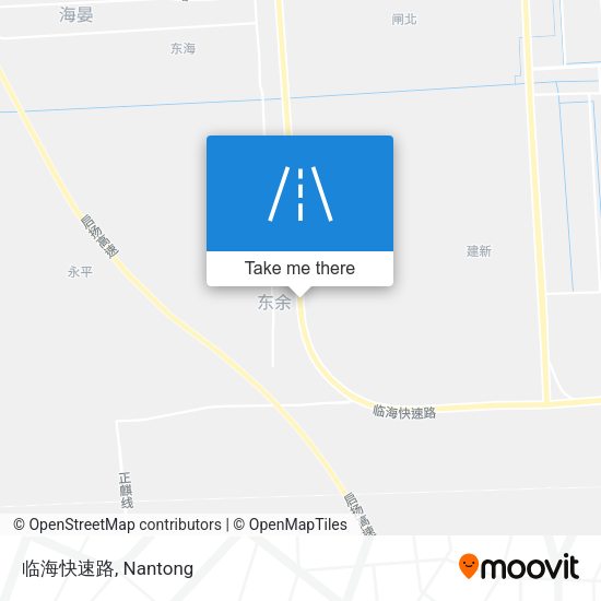 临海快速路 map