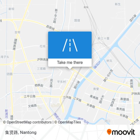 集贤路 map