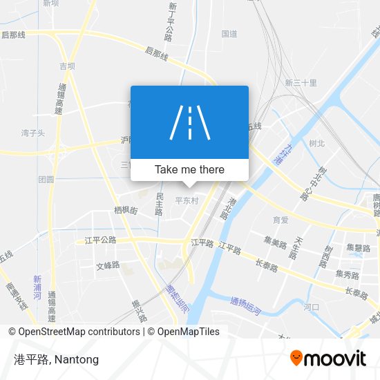 港平路 map