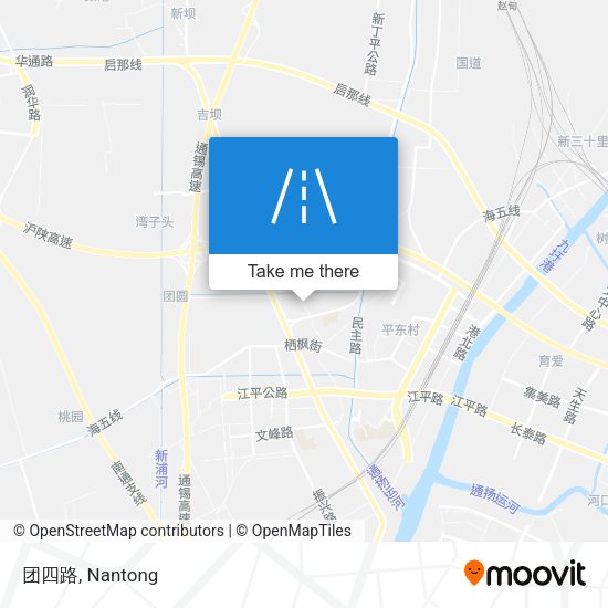 团四路 map
