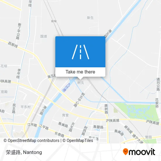 荣盛路 map