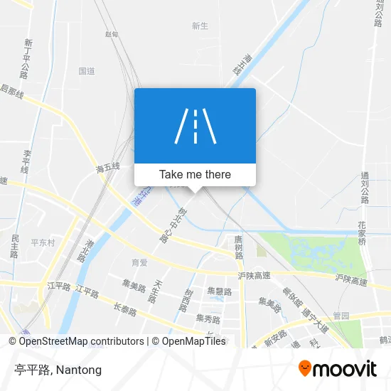 亭平路 map