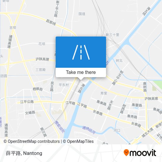 薛平路 map