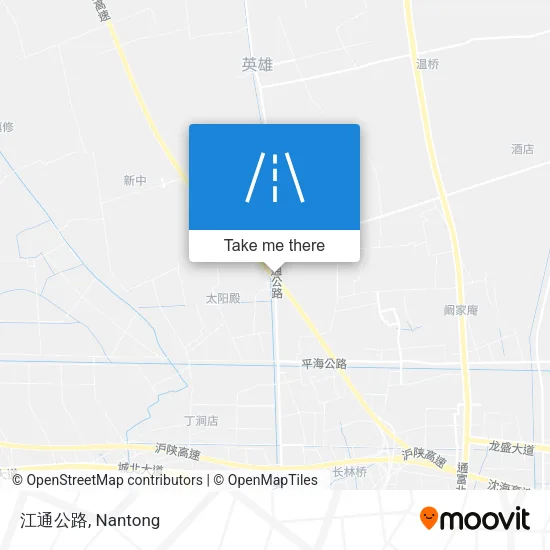 江通公路 map
