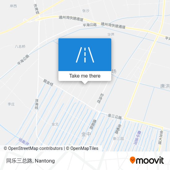 同乐三总路 map