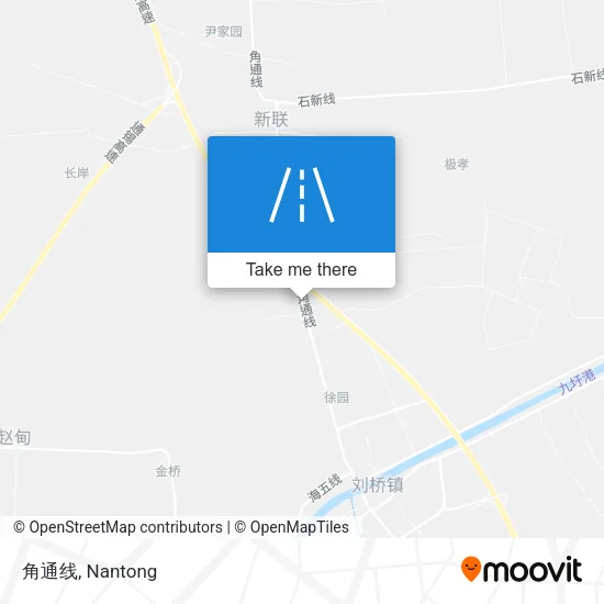 角通线 map