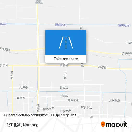 长江北路 map