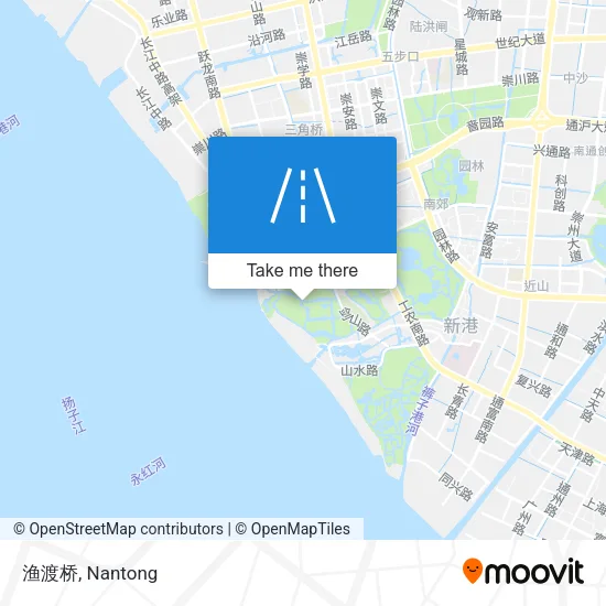 渔渡桥 map