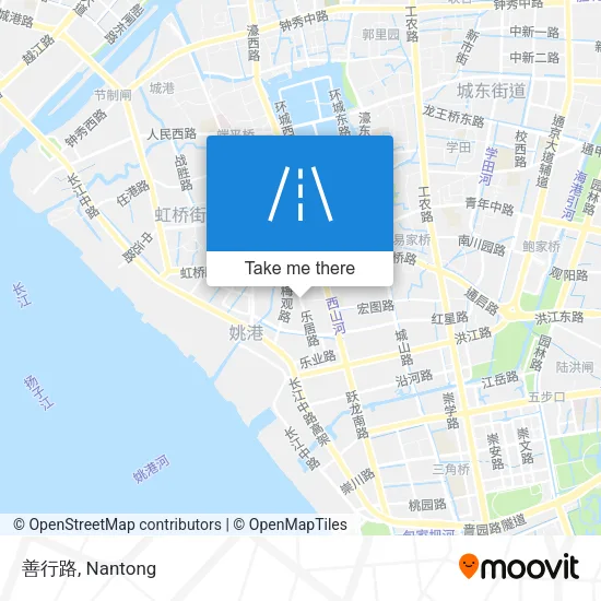 善行路 map