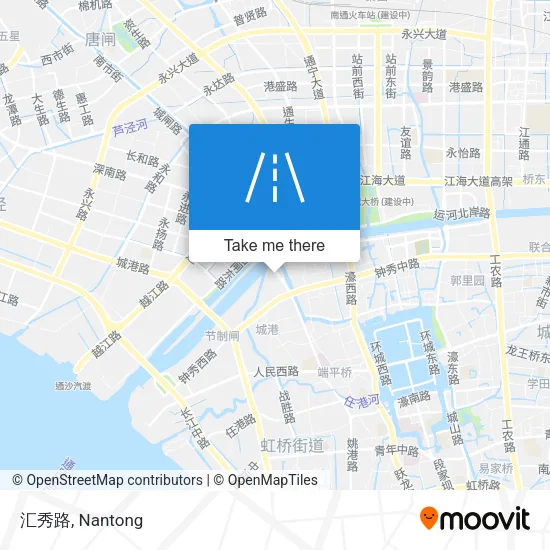 汇秀路 map