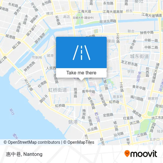 惠中巷 map