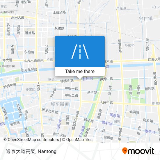 通京大道高架 map
