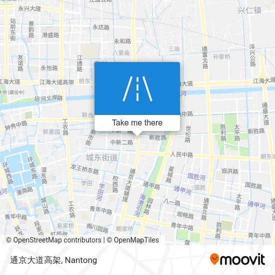 通京大道高架 map