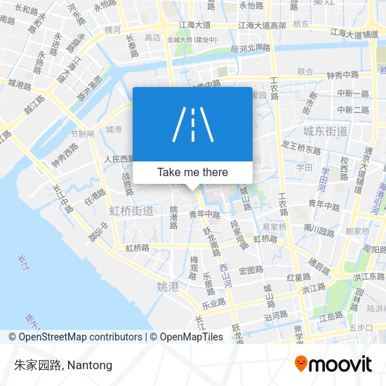 朱家园路 map