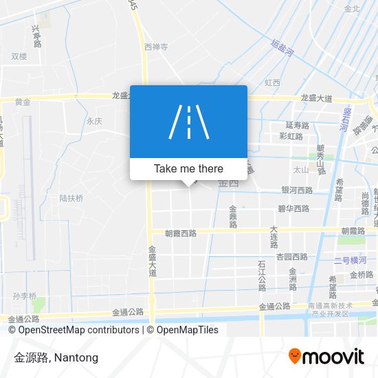 金源路 map