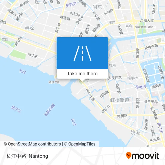 长江中路 map