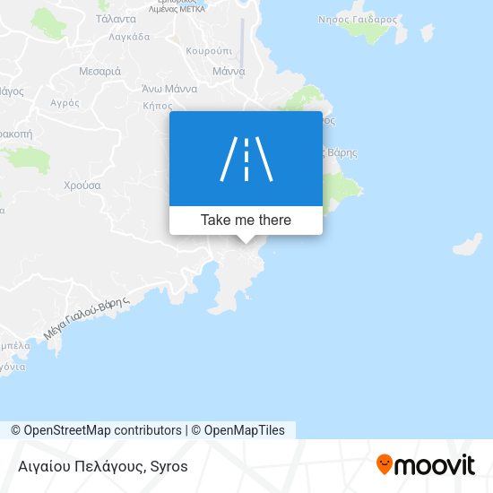 Αιγαίου Πελάγους map