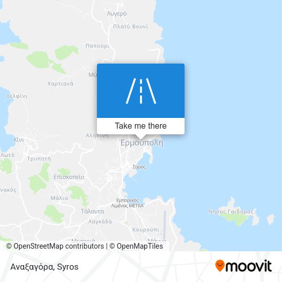 Αναξαγόρα map