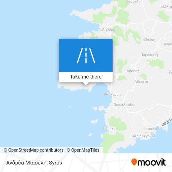 Ανδρέα Μιαούλη map