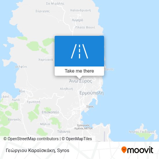 Γεώργιου Καραϊσκάκη map