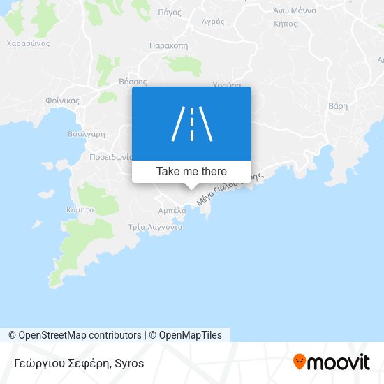 Γεώργιου Σεφέρη map