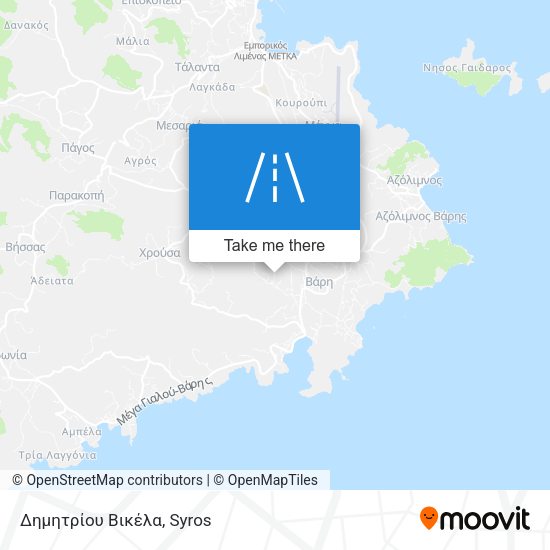 Δημητρίου Βικέλα map