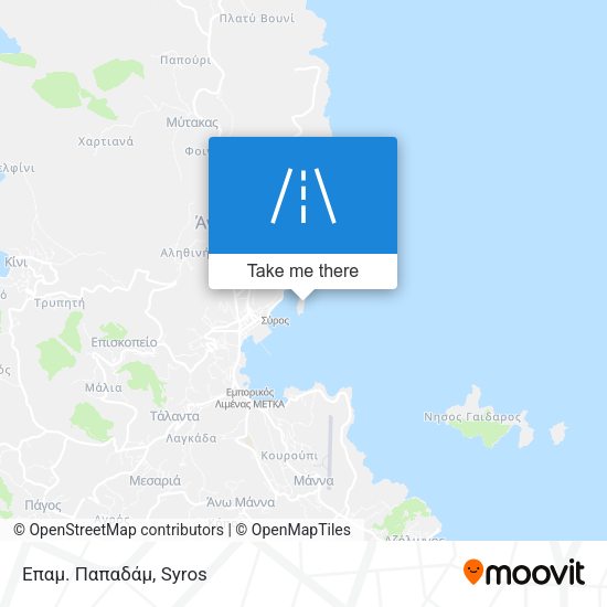Επαμ. Παπαδάμ map