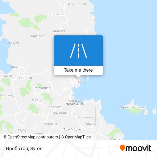 Ηροδότου map