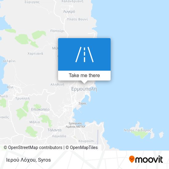 Ιερού Λόχου map