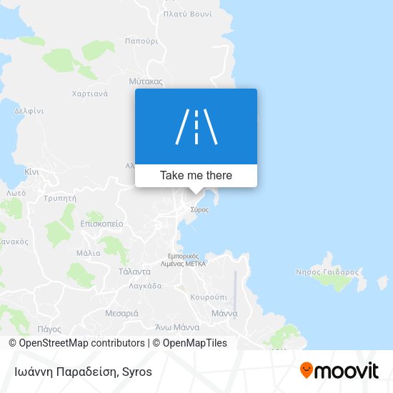 Ιωάννη Παραδείση map