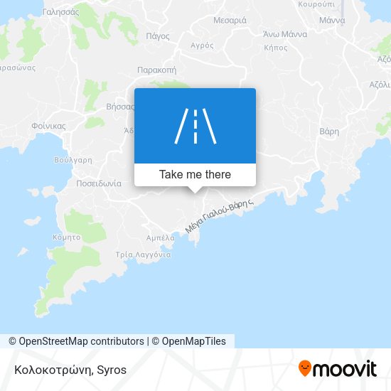 Κολοκοτρώνη map