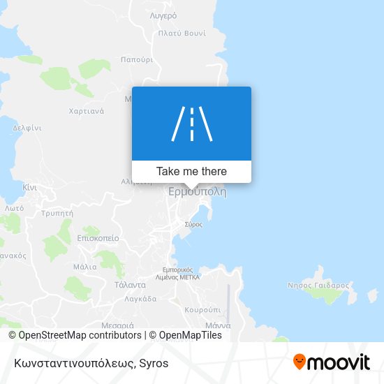Κωνσταντινουπόλεως map