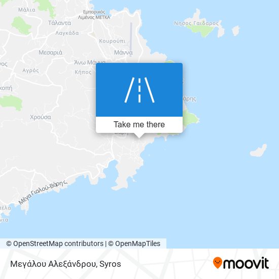 Μεγάλου Αλεξάνδρου map