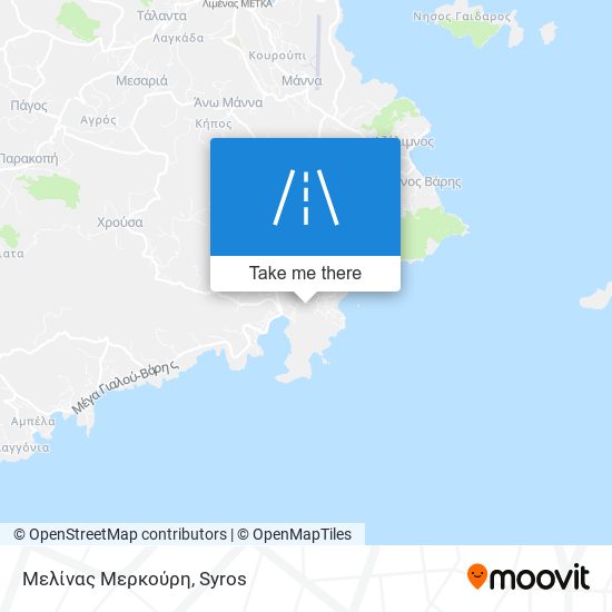 Μελίνας Μερκούρη map