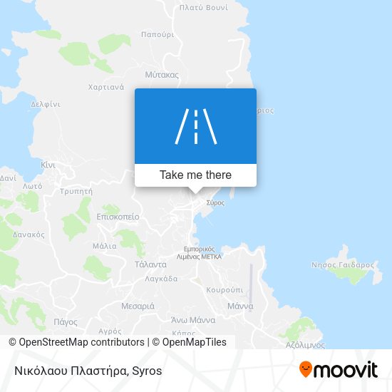 Νικόλαου Πλαστήρα map