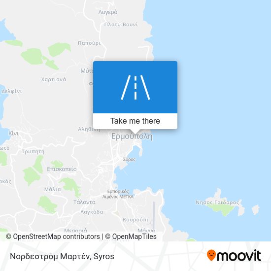 Νορδεστρόμ Μαρτέν map