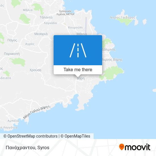 Πανάχραντου map