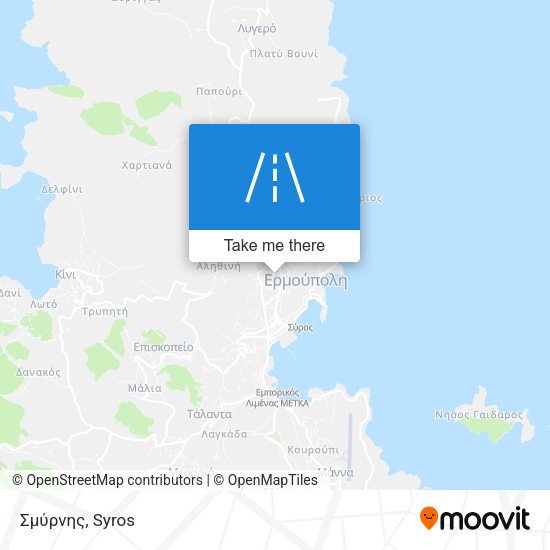 Σμύρνης map