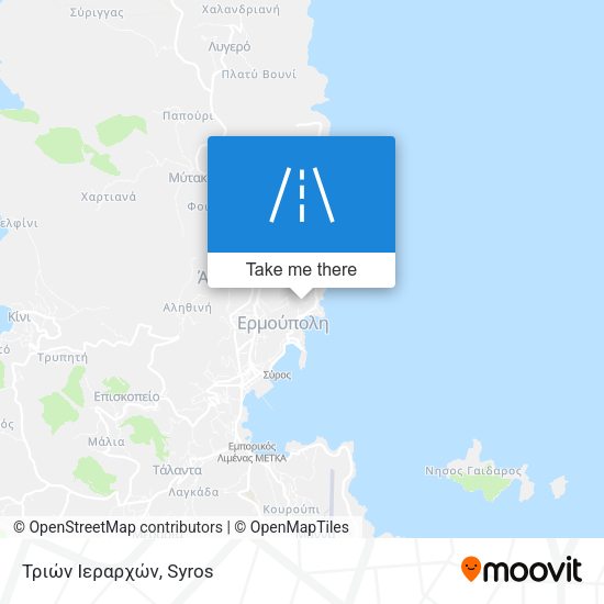 Τριών Ιεραρχών map
