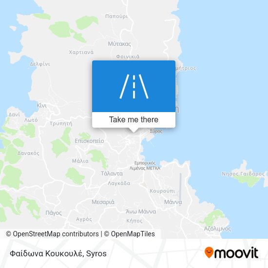 Φαίδωνα Κουκουλέ map