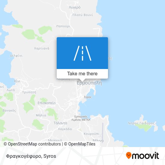 Φραγκογέφυρο map